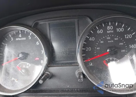 2013 Nissan Rogue S из США, поврежденный, VIN JN8AS5MV4DW661832